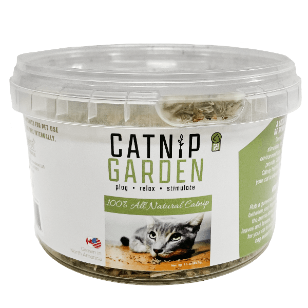 Multipet Catnip Garden - 100% Organic Catnip for Cats - Natural Cat Toy & Stress Relief for Indoor & Outdoor Play