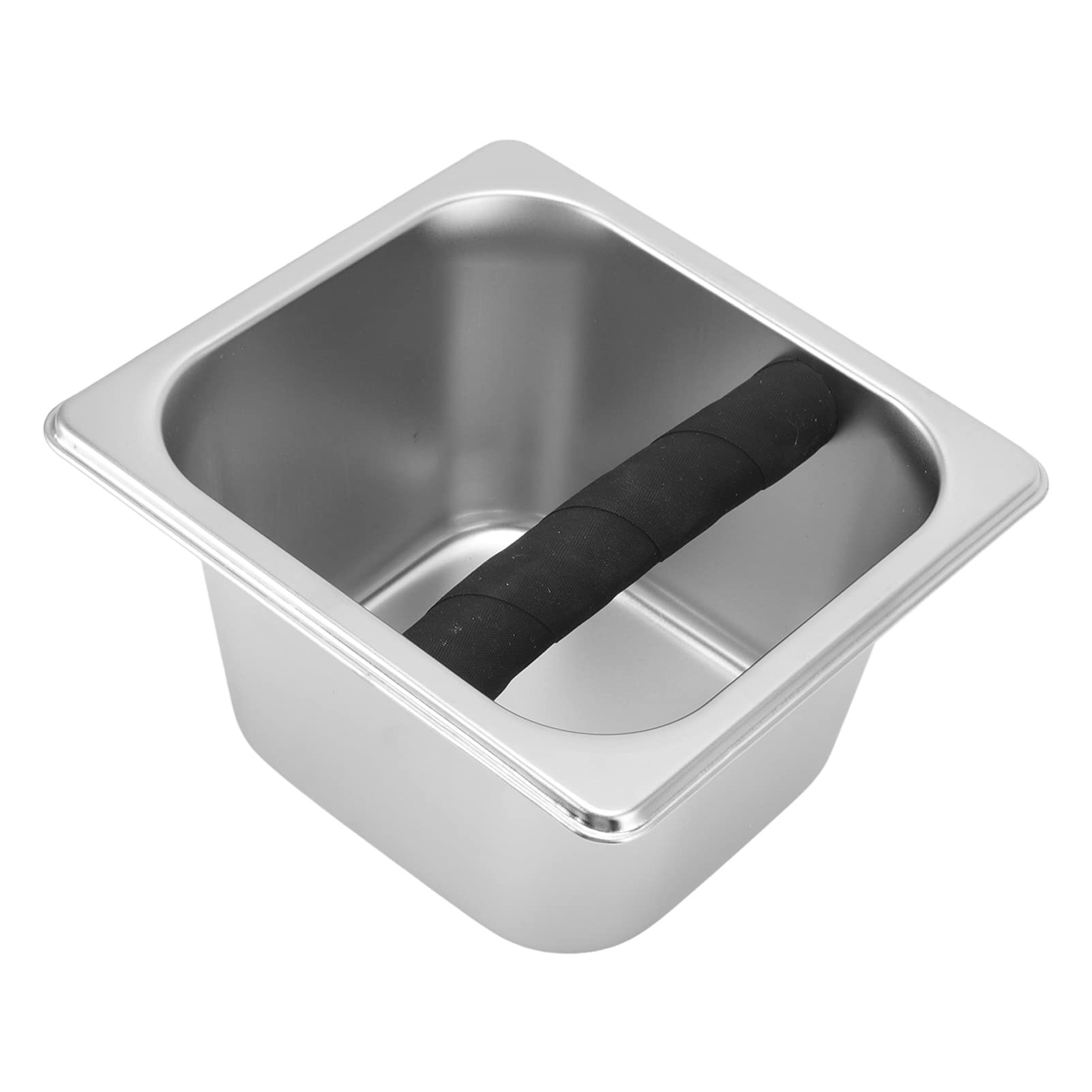 Premium PENO Coffee Knock Box - Durable Stainless Steel Coffee Grounds Container for Barista & Home Kitchen Use - Perfect for Espresso, French Press & Drip Coffee Brewing