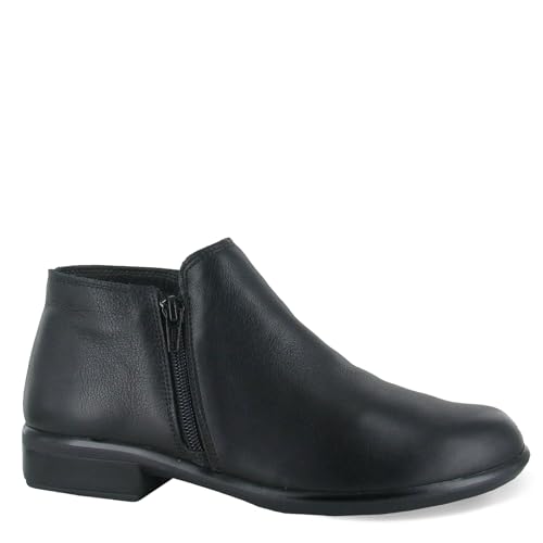 Water Resistant Black Leather