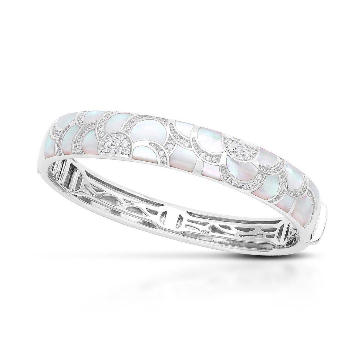 Adina Bangle Bracelet for Women - Elegant Gold & Silver Fashion Jewelry - Perfect for Parties, Weddings & Everyday Wear