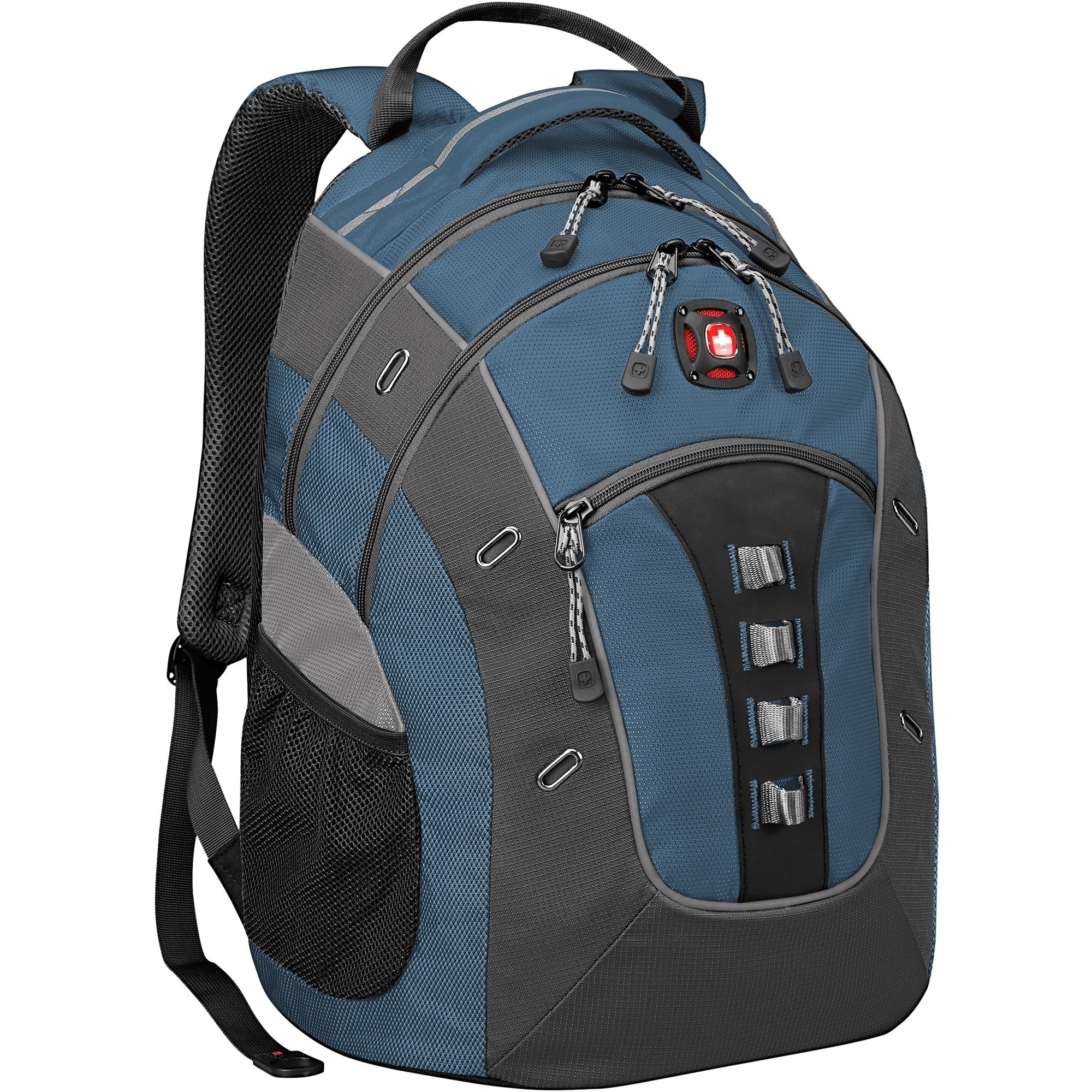 SwissGear by Wenger Granite 16-Inch Laptop Backpack - Durable Dark Blue Design for Work, School & Travel