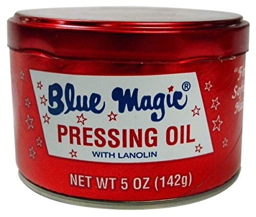 Blue Magic Pressing Oil for Hair - 3 Pack | Professional Styling & Conditioning Treatment for Natural, Curly, and Relaxed Hair | Perfect for Salon, Home Use, and Travel