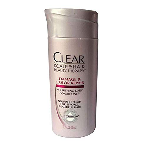 TSA Approved Clear Travel Size Conditioner - 1.7 oz Moisturizing & Nourishing Hair Care for Dry Damaged Hair | Perfect for Airplane Carry-On & Vacation Essentials