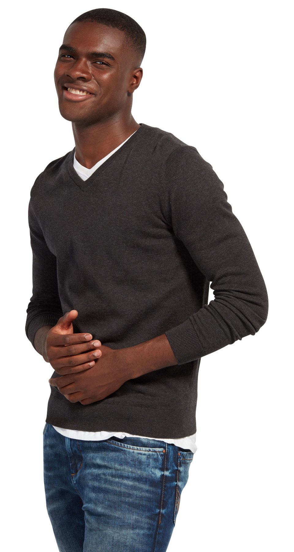 TOM TAILOR Men's Basic Sweater - Casual Knit Pullover for Everyday Wear & Layering | Perfect for Office, Outings & Cold Weather