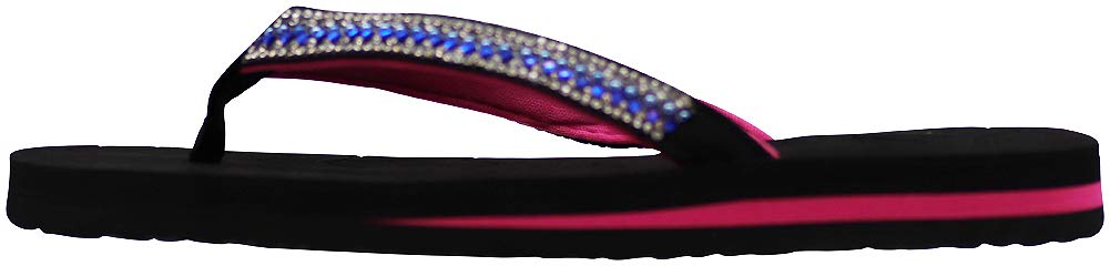 NORTY Women's Casual Flip Flop Thong Sandals - Comfortable Beach, Pool & Everyday Wear - Lightweight Summer Slides for Walking, Travel & Lounging