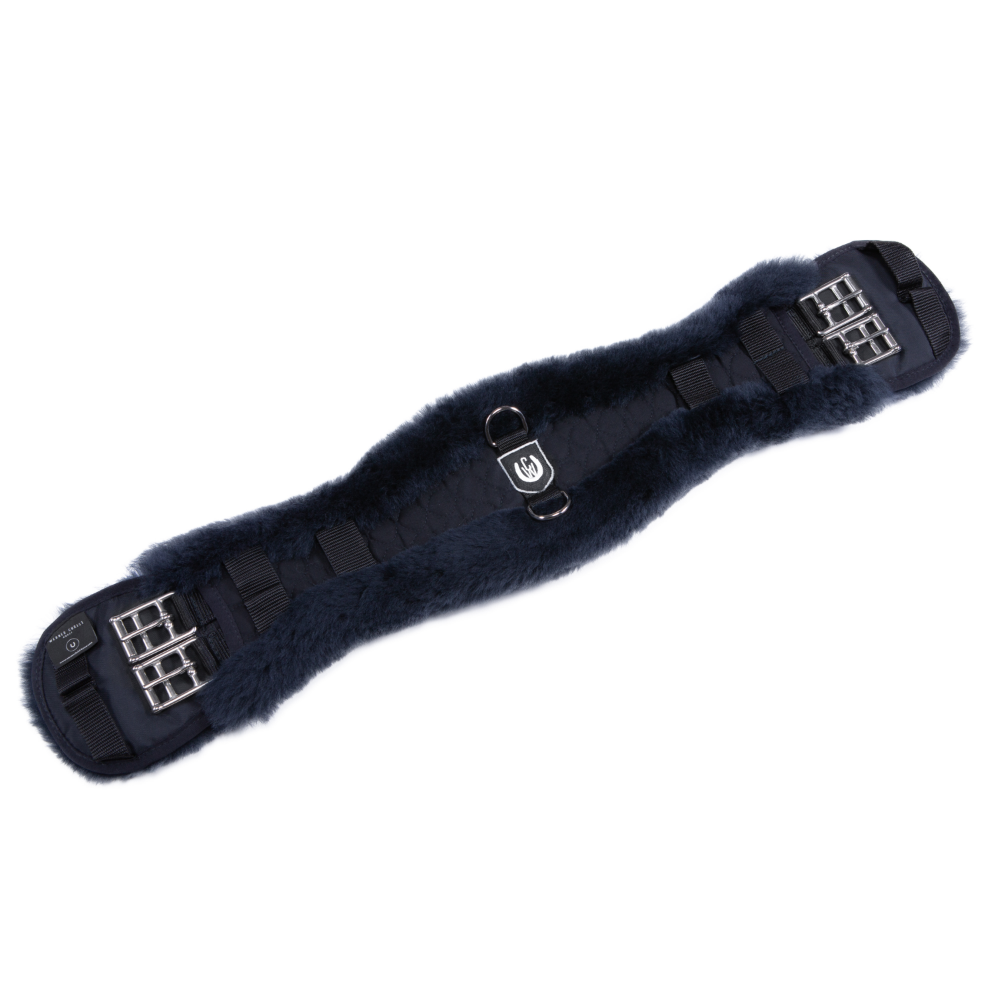 Premium Christ Lammfelle Merino Wool Dressage Girth for Horses - Soft & Breathable Equestrian Girth for Comfortable Riding, Training & Competition Use