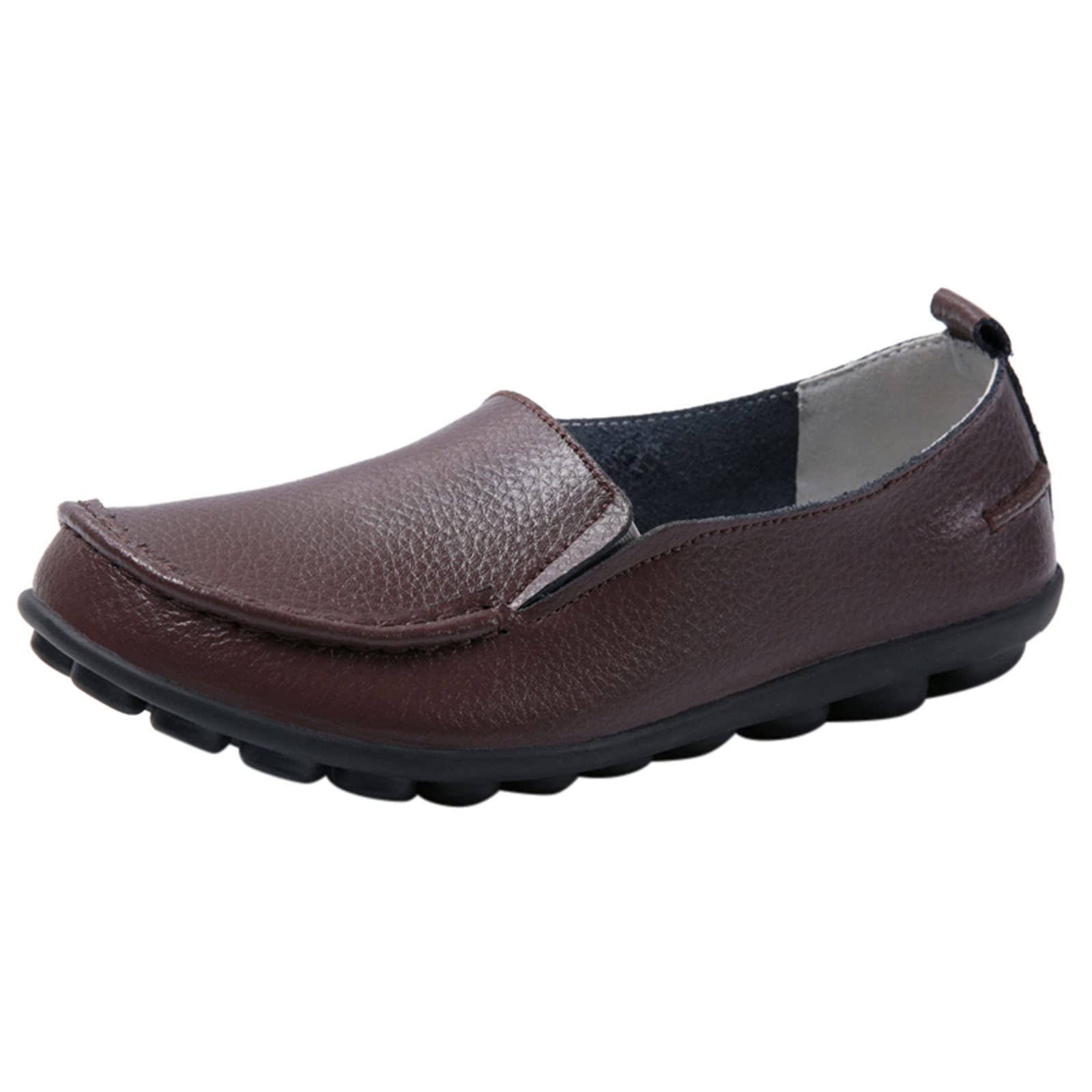 Gaoxin Fashion Breathable Lace-Up Flats - Women's & Men's Casual Dress Shoes in Black | Perfect for Office, Walking & Everyday Wear