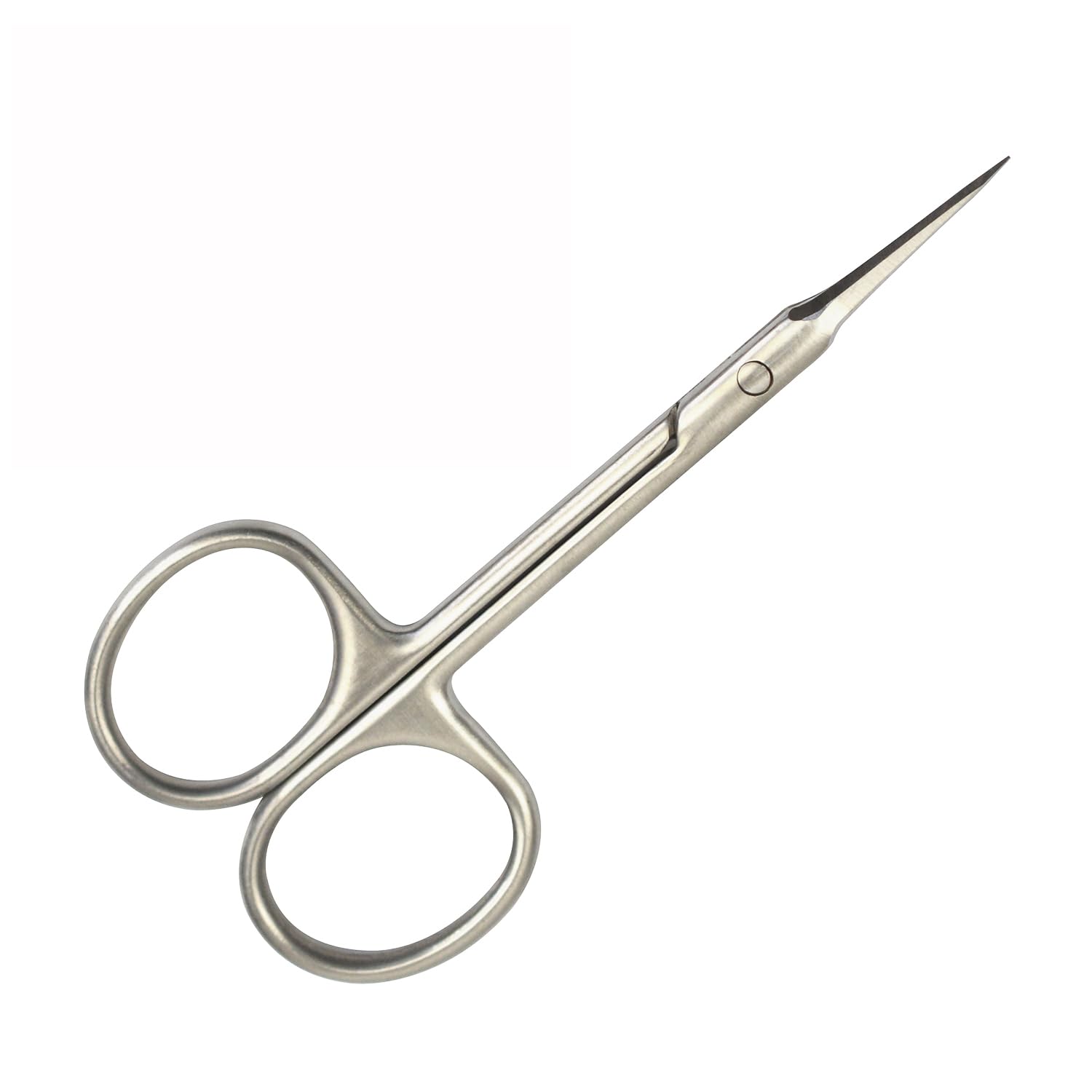 Premium Cuticle & Nail Scissors - Ultra Fine Point Stainless Steel Beauty Scissors for Eyebrow, Eyelash, Nail Care & Dry Skin Trimming (Straight Tip) - Perfect for Home Salon, Travel Grooming Kit & Professional Use