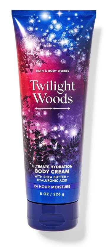 Twilight Woods Ultimate Hydration Body Cream - 8 Oz Moisturizing Lotion for Dry Skin | Bath & Body Care Gift for Women | Perfect for Nighttime Routine & Relaxation
