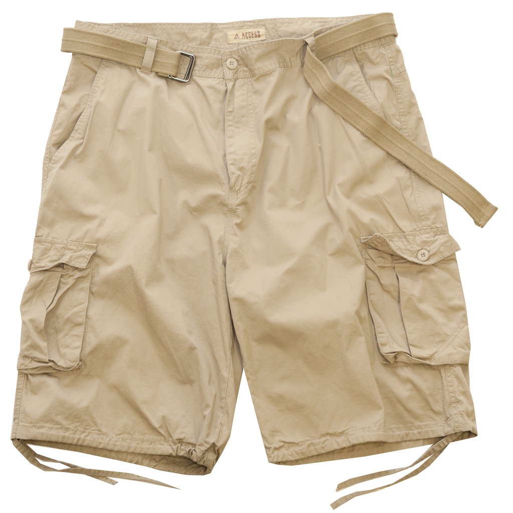 Men's Cargo Shorts with Multiple Pockets - Durable & Comfortable Outdoor Work Shorts for Hiking, Camping, and Casual Wear