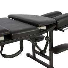Premium Portable Chiropractic Table - Adjustable Treatment Bed for Home & Clinic Use - Foldable Design for Easy Storage & Travel - Ideal for Chiropractors, Massage Therapists & Pain Relief Sessions