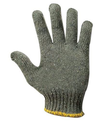 **MAGID Greyt Shadow G178 Grey Knit Polyester Gloves - 300 Pairs, Ladies Small (Fits XS) - Ideal for Food Service, Cleaning & Light Industrial Work**
