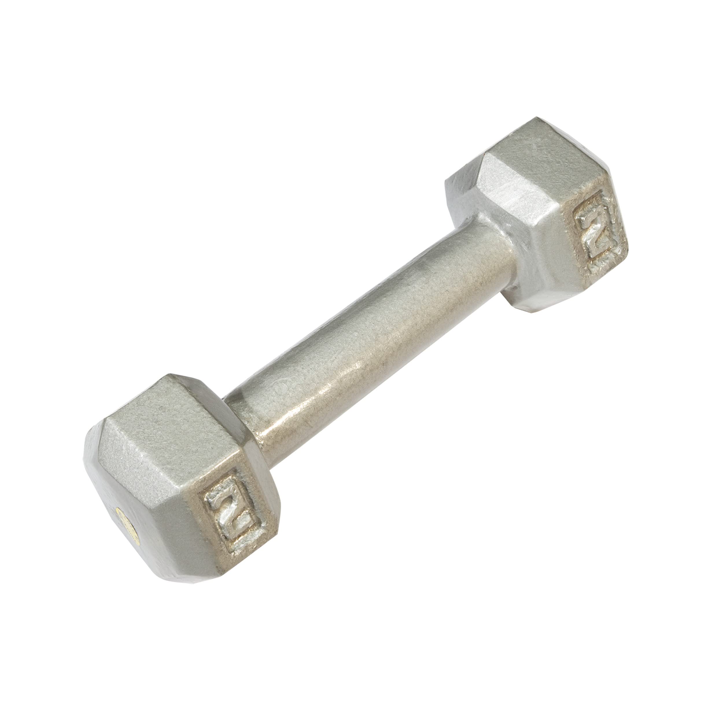 Body-Solid Cast Iron Hexagon Dumbbell Set - Adjustable Hand Weights for Men & Women - Strength Training & Bodybuilding Equipment for Home Gym - Perfect for Weight Lifting, CrossFit & Fitness Workouts