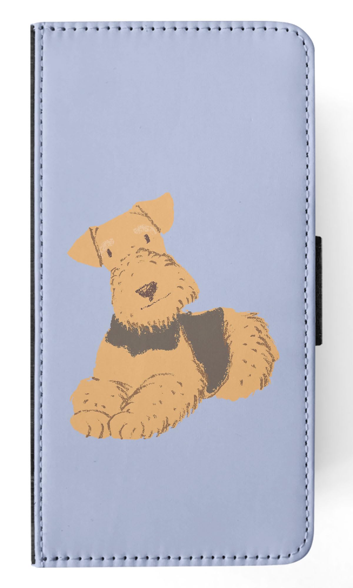 Terrier Dog 2-in-1 Flip Wallet Phone Case for Apple iPhone 15 Plus - Stylish Protective Cover with Card Slots for Daily Use & Travel