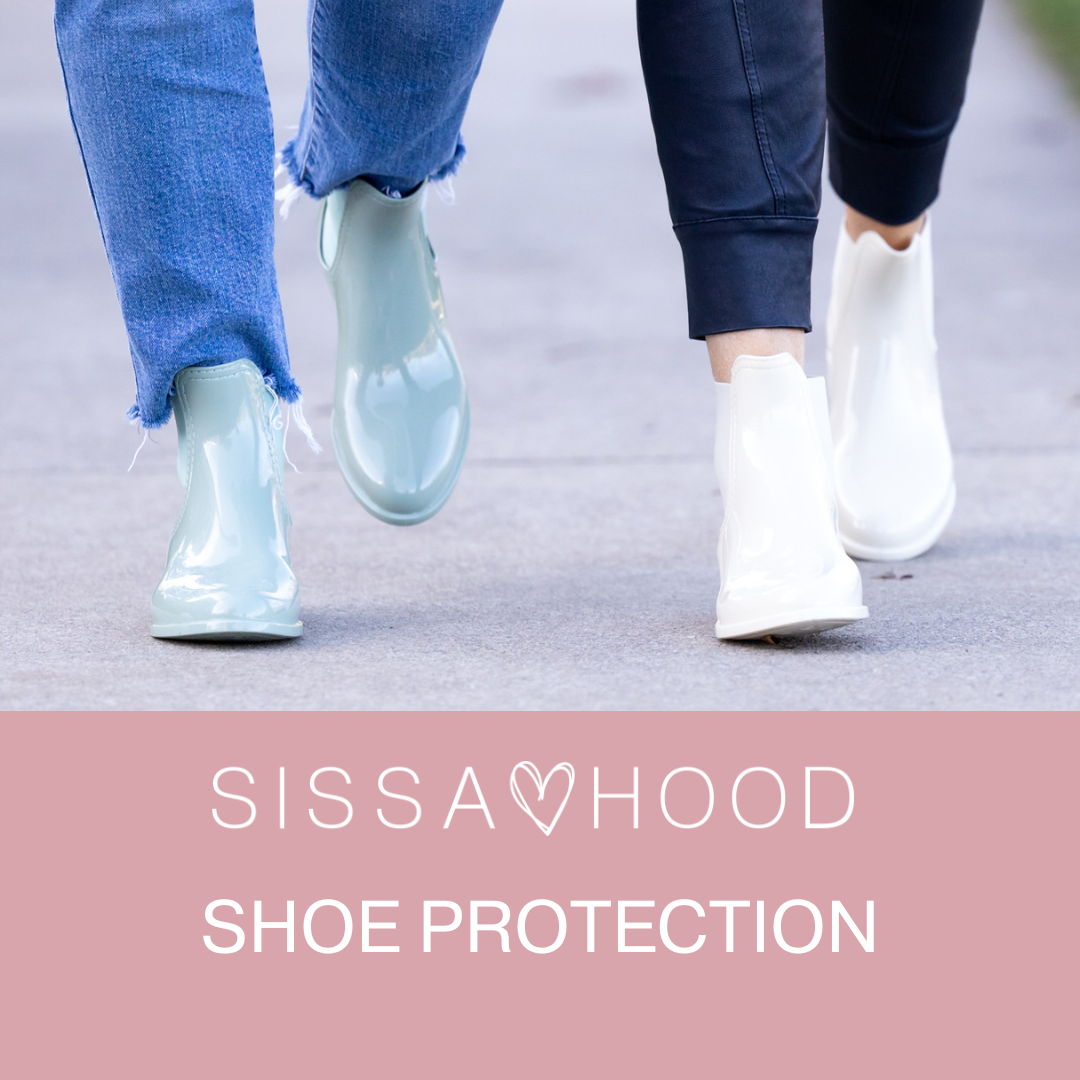 SissaHood Waterproof Shoe Protectors - Keep Shoes Clean & Dry in Rain, Snow & Mud - Perfect for Hiking, Running & Outdoor Activities
