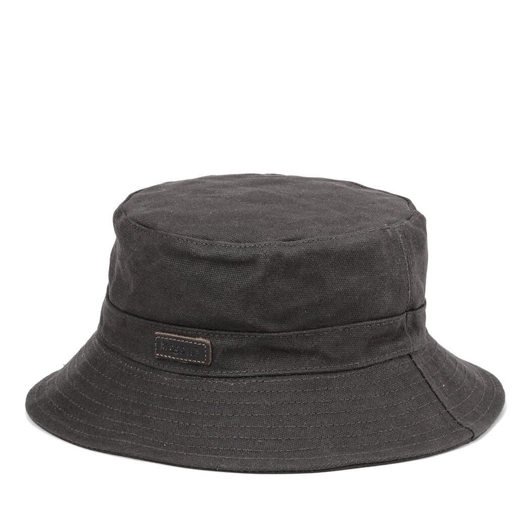 TRP0502 Troop London Waxed Canvas Fisherman Hat - Waterproof Sun Hat for Outdoor Activities, Fishing, Hiking & Beach - Adjustable Unisex Bucket Hat for Men & Women