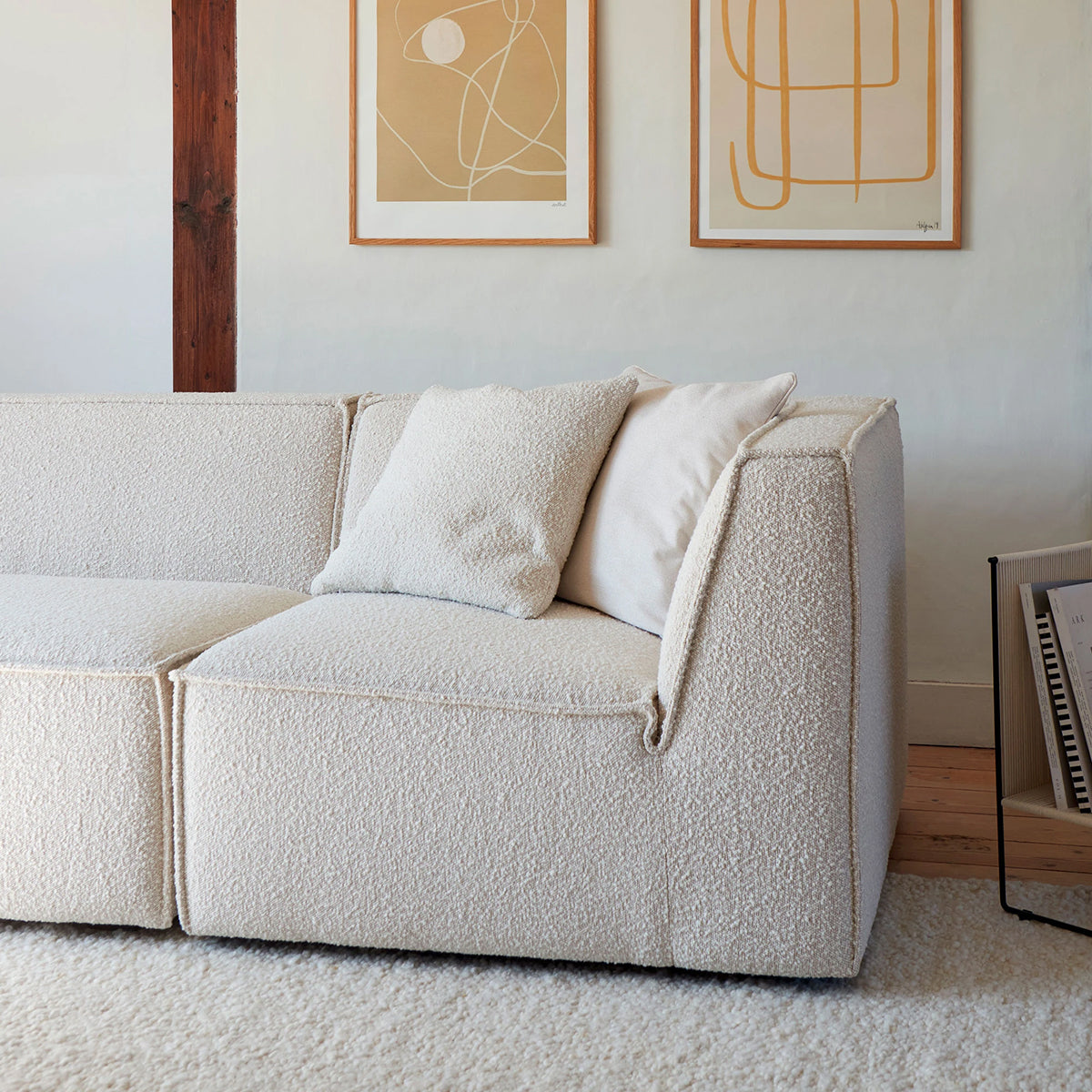 Maya Cream Boucle