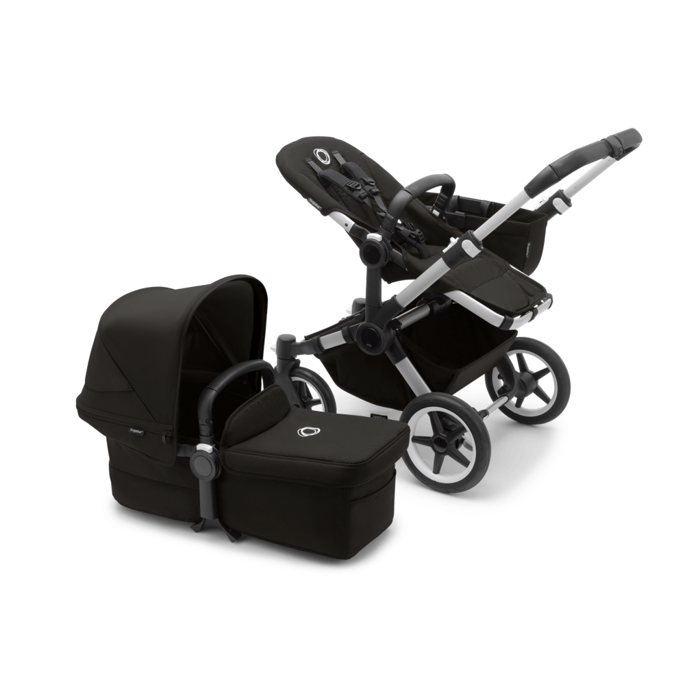 Bugaboo Donkey 5 Twin Stroller - Premium Double Baby Stroller for Twins with Adjustable Seats, Lightweight Foldable Design - Perfect for City Walks, Shopping & Travel