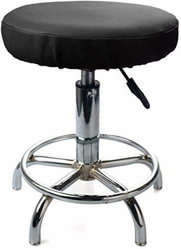 VeahUS 2-Pack Round Chair Covers - Stretchable Spandex Dining Room & Living Room Furniture Protectors - Elegant Home Decor for Weddings, Parties & Everyday Use