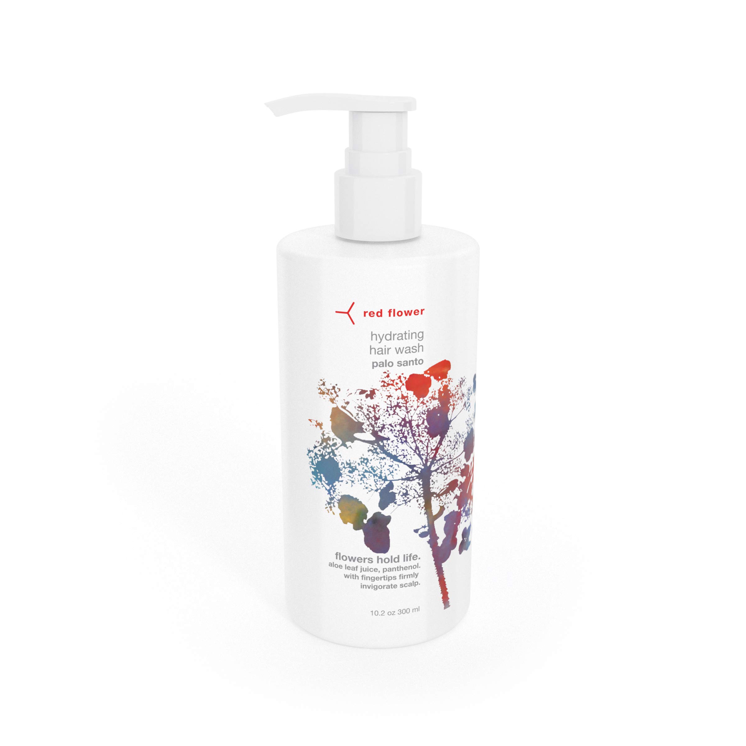 Palo Santo Hydrating Hair Wash with Red Flower Extract | Sulfate-Free Shampoo for Dry & Damaged Hair | Perfect for Daily Moisture & Scalp Care