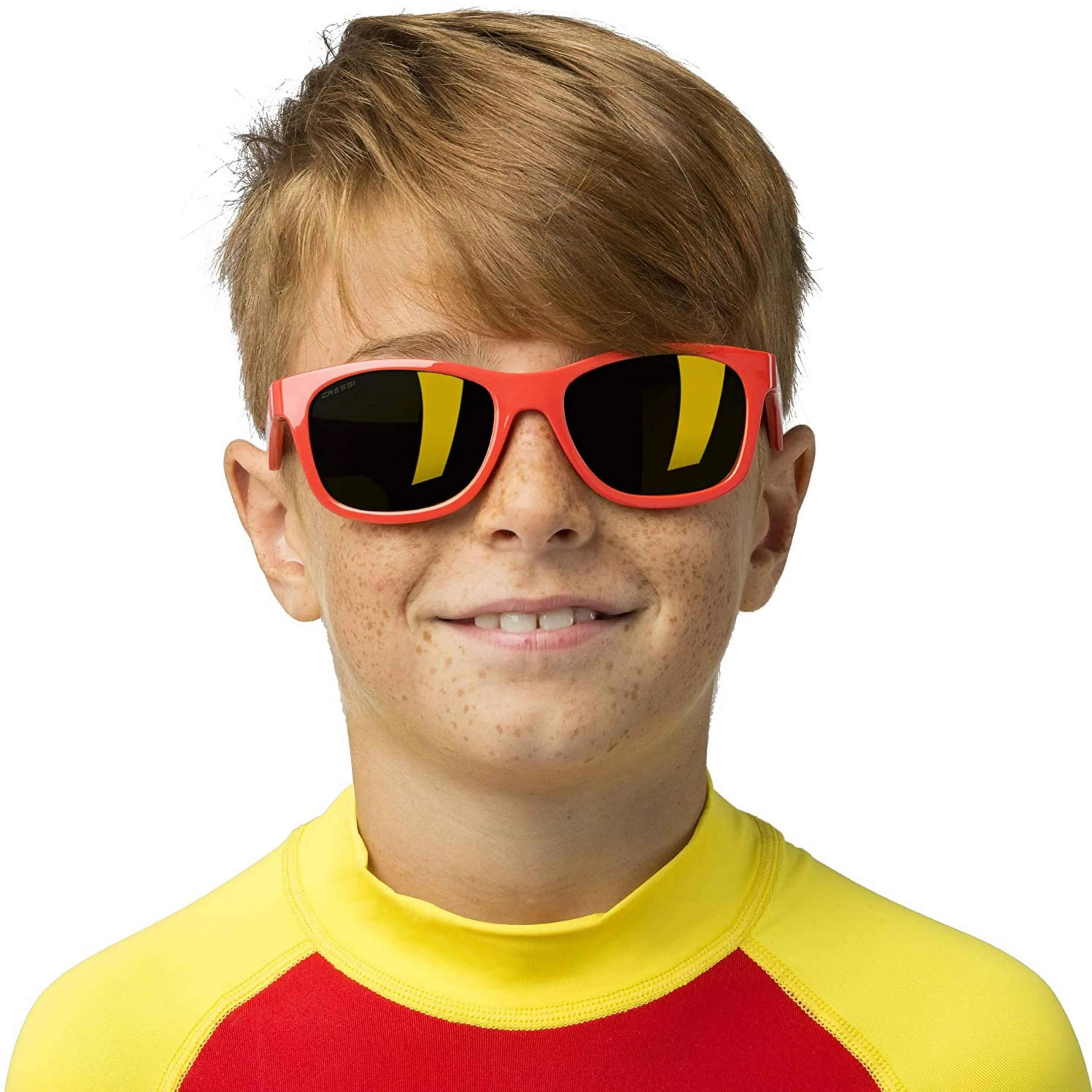 Cressi KIDDO Polarized Sunglasses for Kids - UV Protection, Durable & Comfortable for Outdoor Activities, Beach, Swimming & Sports