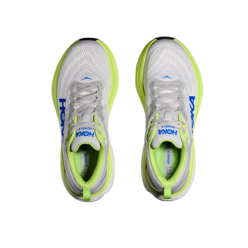 HOKA Bondi 8 D Men's Running Shoes - Lightweight Cushioned Road Running Sneakers for Marathon Training & Daily Jogging | Perfect for Long Distance Running & Comfortable All-Day Wear