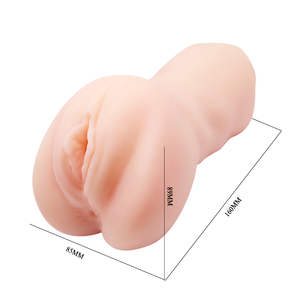 Crazy Bull Lea Vibrating Pocket Pussy - Realistic Vagina Masturbator for Men - Waterproof & Rechargeable Adult Toy for Solo Play & Couples Fun