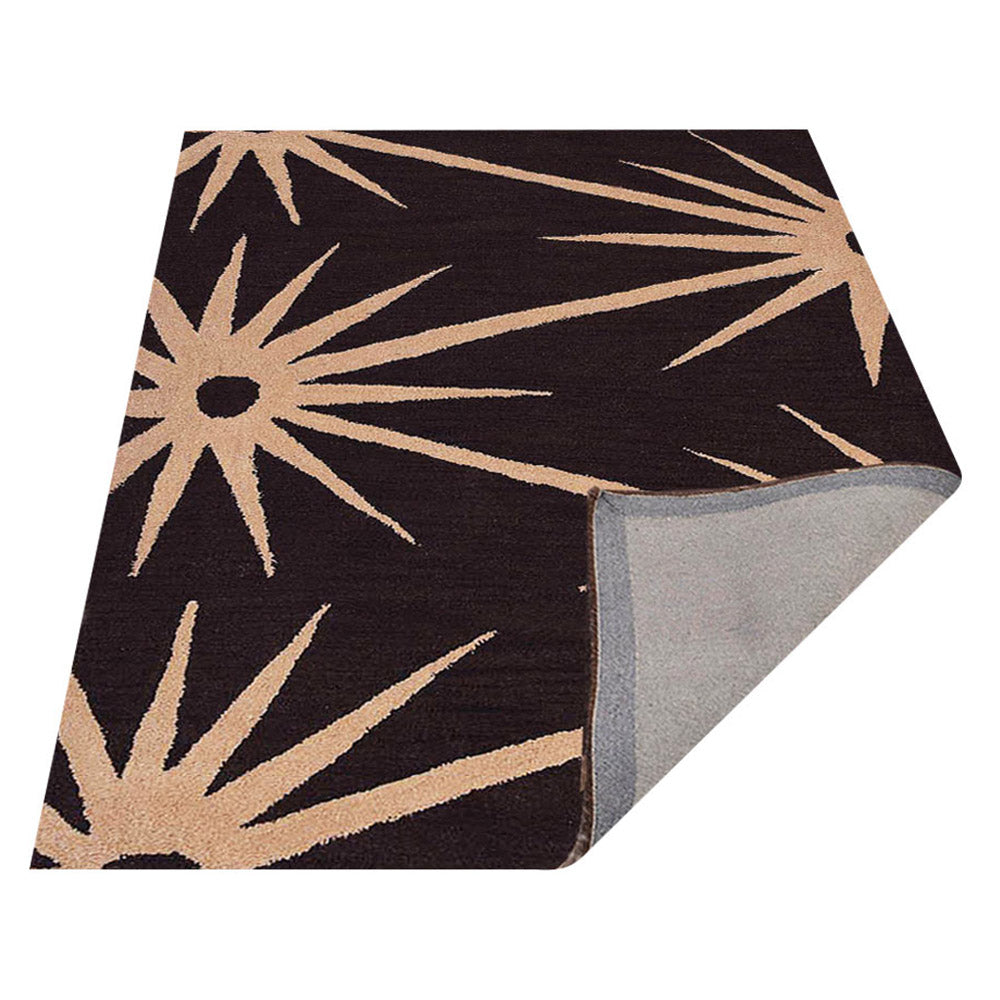 Impatiens Hand Tufted Rug - Soft Floral Area Rug for Living Room, Bedroom & Nursery - Non-Slip Home Decor Carpet