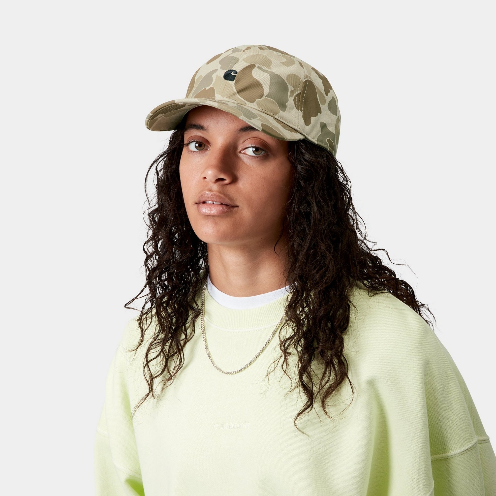 Madison Logo Cap - Desert & Black Duck Camo Hat for Men & Women | Outdoor Hiking, Camping, Fishing & Casual Wear