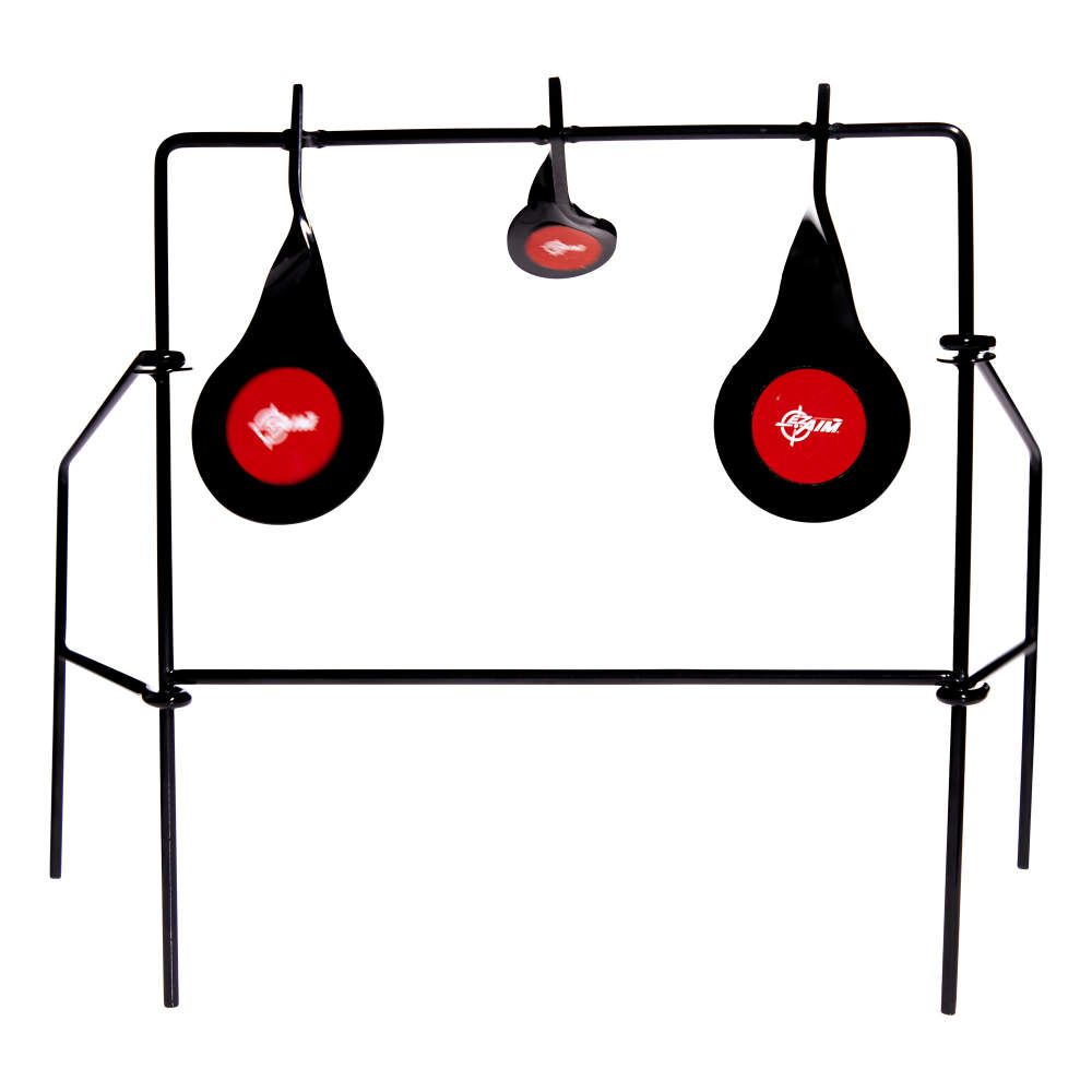 Allen 15265 EZ Aim Triple Spinner Target System for .22 Cal Rimfire - Perfect for Outdoor Shooting Practice & Target Training