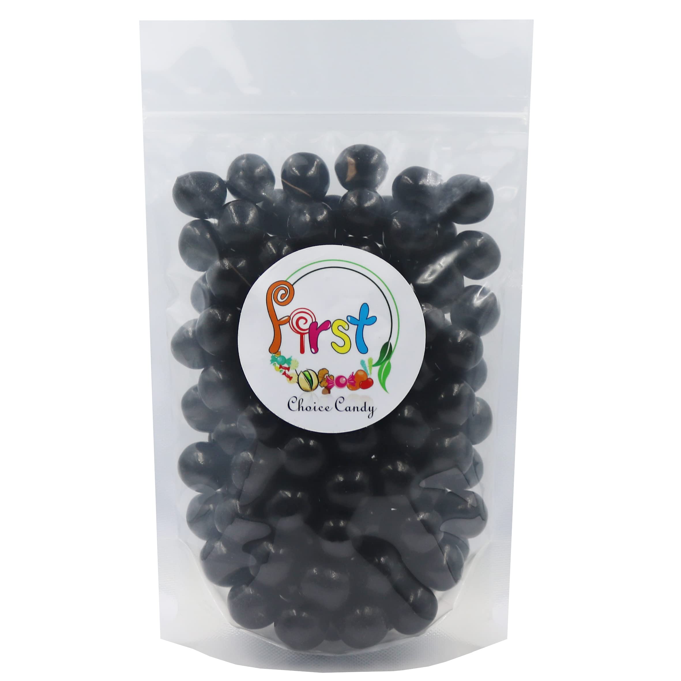Sour Chewy Fruit Candy Balls - Black Cherry Flavor - 5 Pound Bulk Candy for Parties, Halloween Treats & Office Snacks