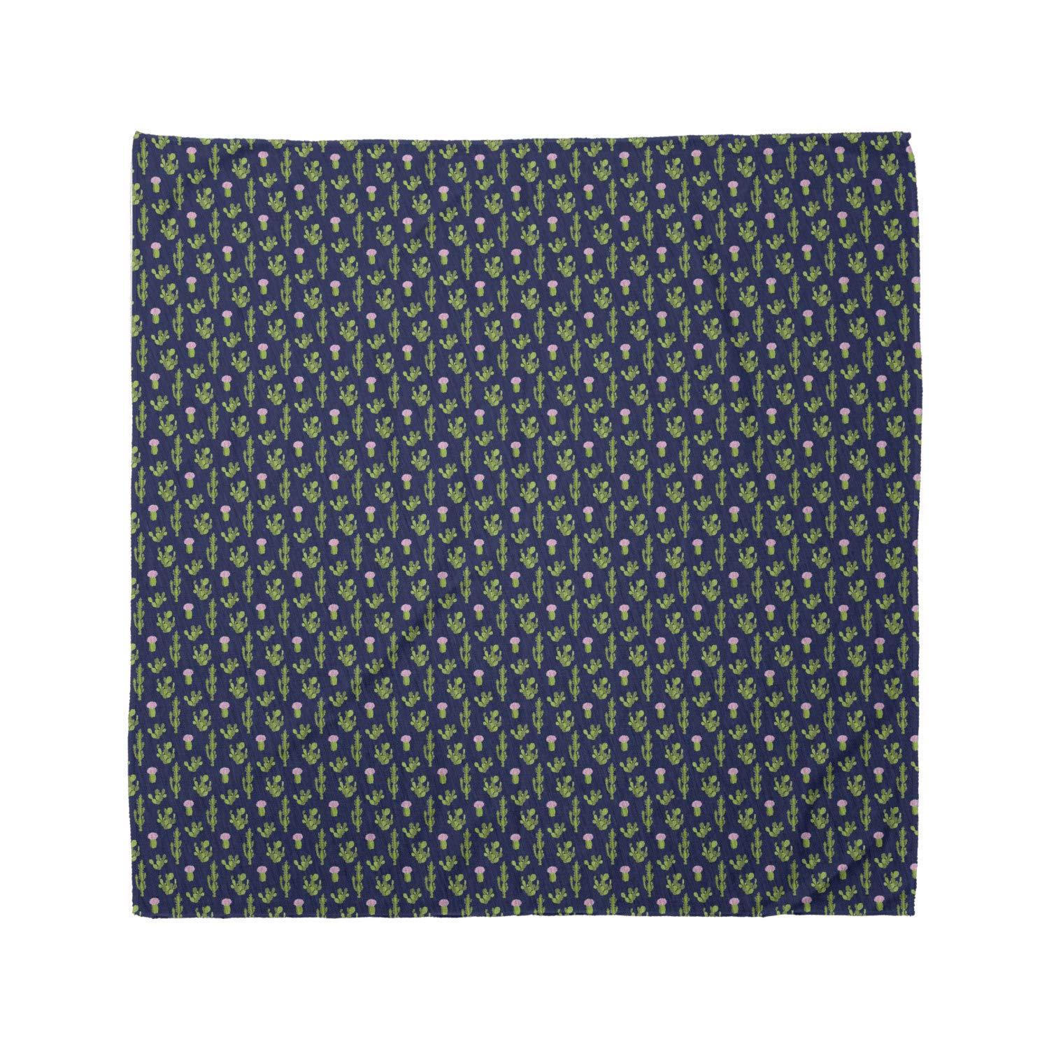 Ambesonne Cactus Bandana - Unisex Head & Neck Scarf with Exotic Succulent Plant Design | Perfect for Outdoor Adventures, Music Festivals & Boho Fashion