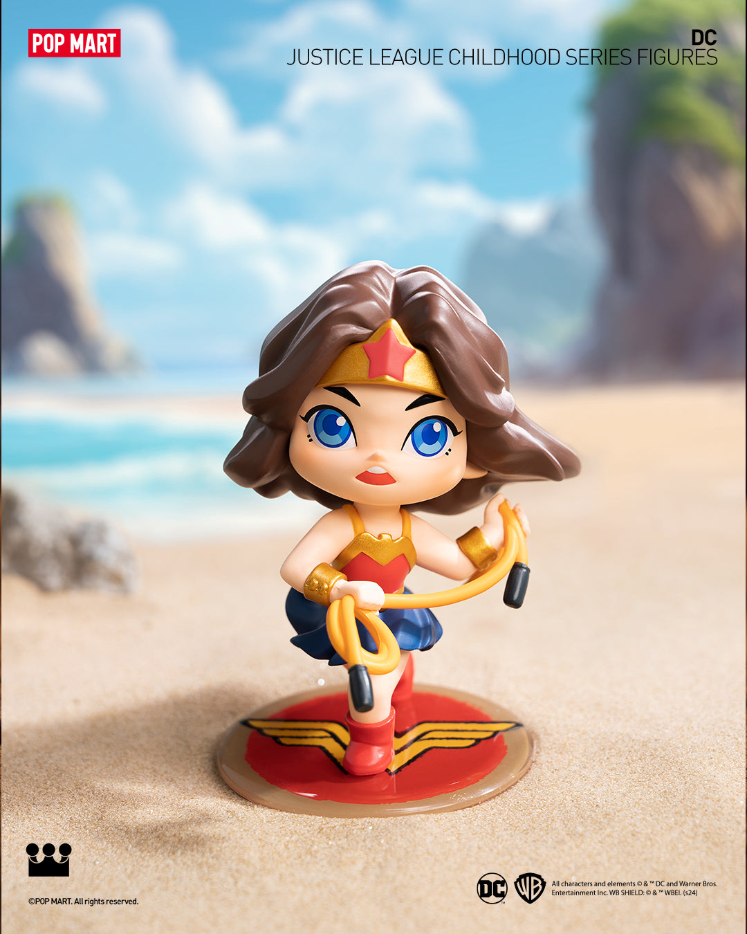 POP MART DC Justice League Childhood Series Action Figures - Collectible Superhero Toys for Kids & Adults | Perfect for Display, Gifts & Comic Book Fans
