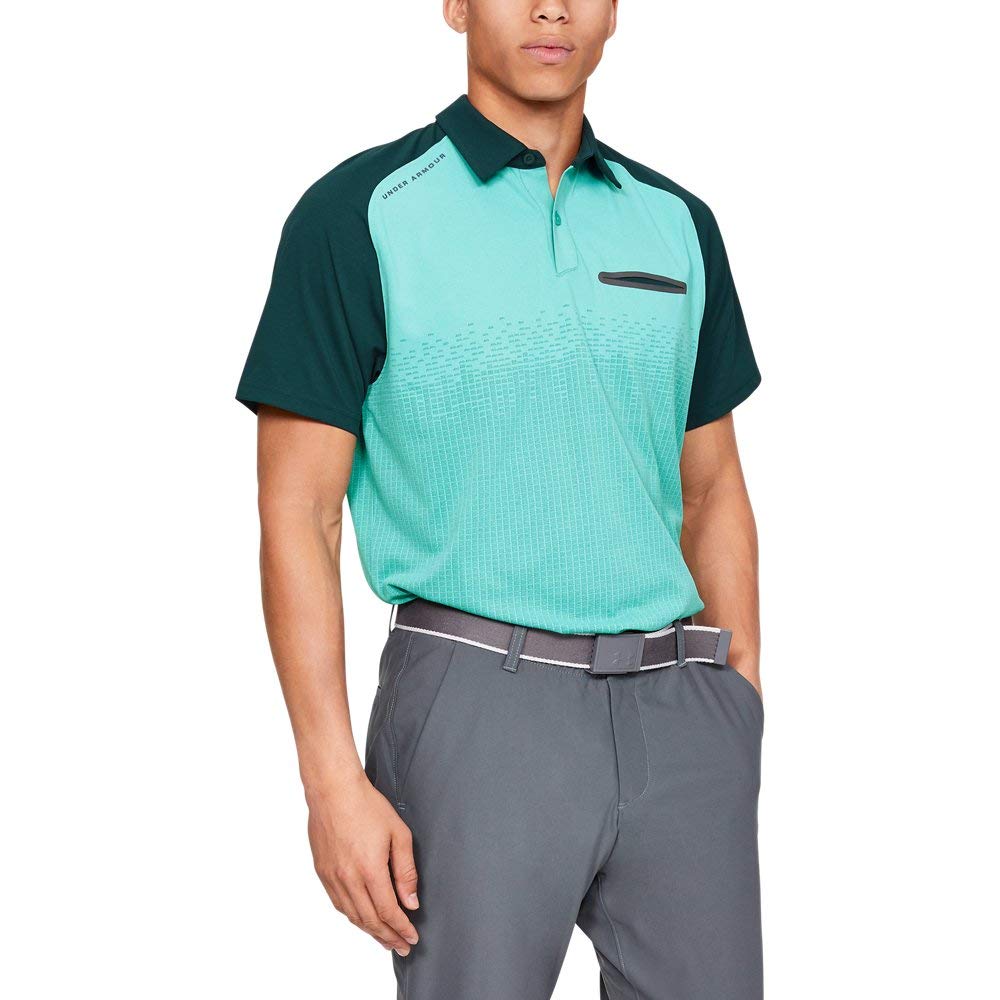 Under Armour Men's Tour Tips Rise Polo Shirt - Moisture-Wicking Golf & Casual Wear for Active Lifestyles