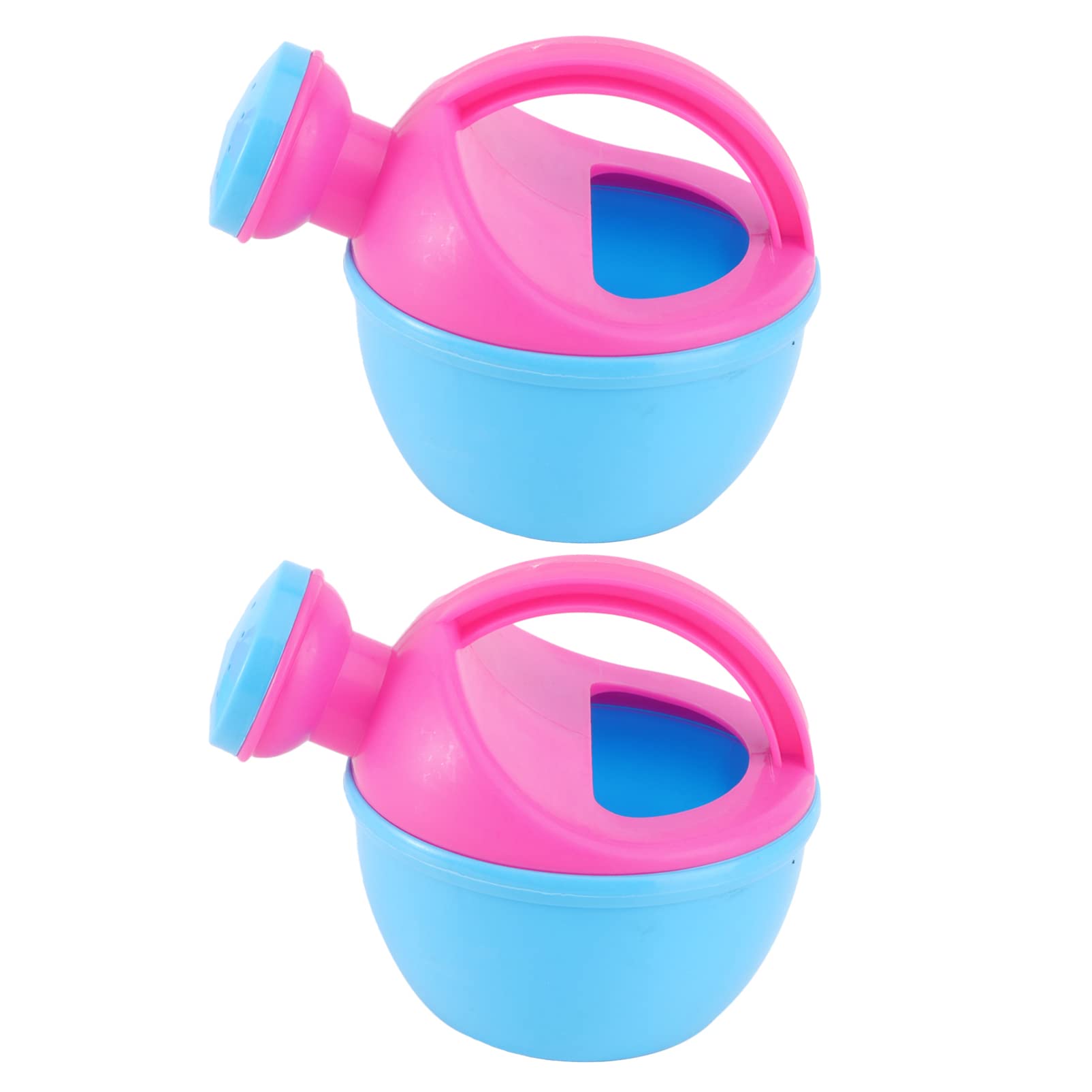 NUOBESTY Baby Bath Faucet Cover & Watering Can Sprinkler Toy - 2PCS Bathtub Spray Toys for Infants, Fun Bath Time & Pool Party Games - Perfect for Indoor Bathroom Play & Outdoor Beach Swimming Activities
