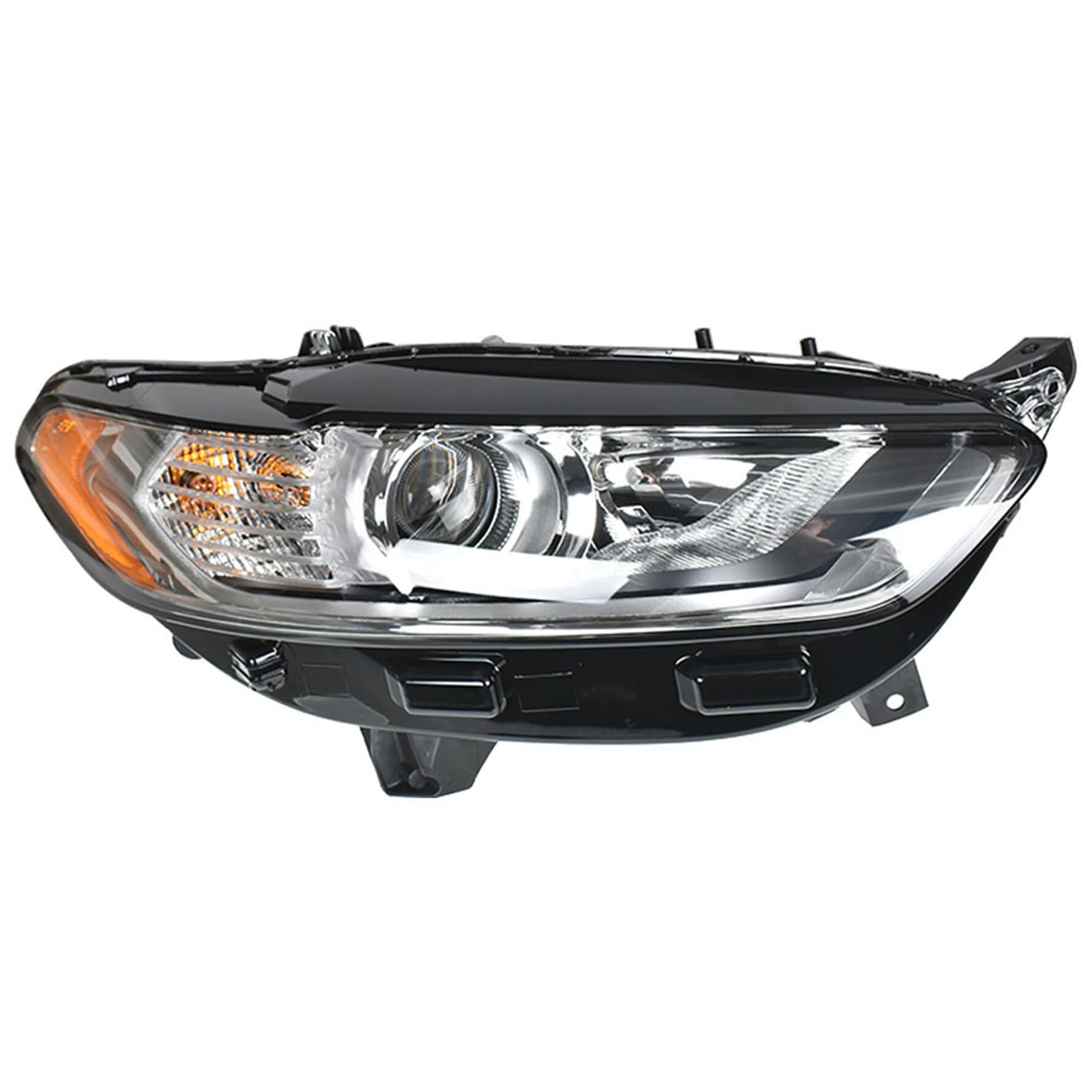 2013-2016 Ford Fusion Right Passenger Side Headlight Assembly Replacement - Halogen Compatible (Part #FO2503304) | Perfect for Night Driving & Foggy Conditions