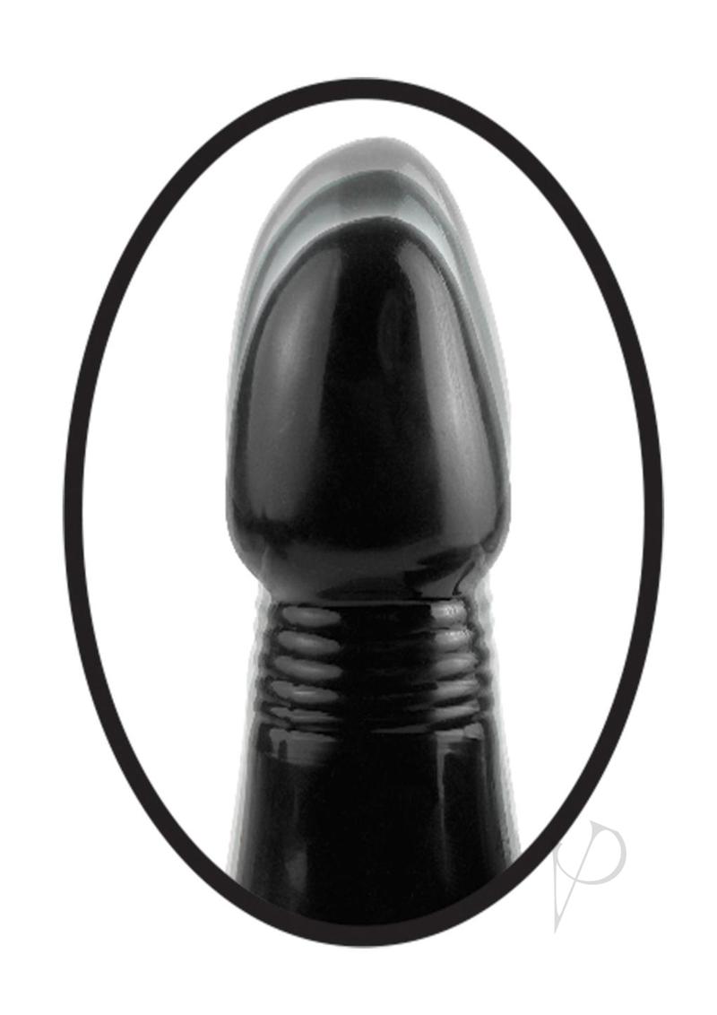 Premium Silicone Vibrating Anal Probe with Wired Remote Control - Black | Anal Fantasy Collection | Perfect for Couples Play & Solo Exploration
