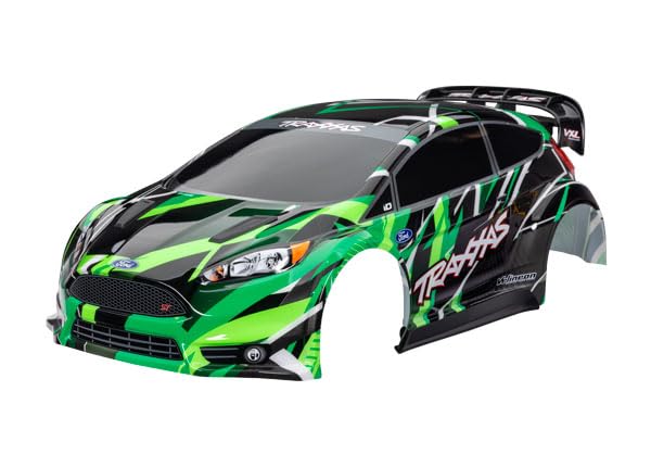 Ford Fiesta ST Rally VXL Clipless Body - High Performance RC Car Body for Off-Road Racing & Drifting - Perfect for Hobbyists & Competitive RC Enthusiasts