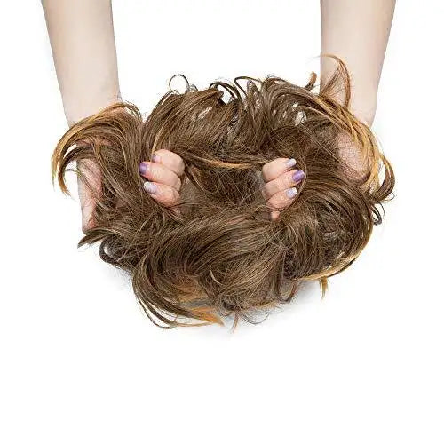 Messy Bun Hairpiece - Classic Updo Hair Accessory for Women | Perfect for Weddings, Parties & Everyday Wear
