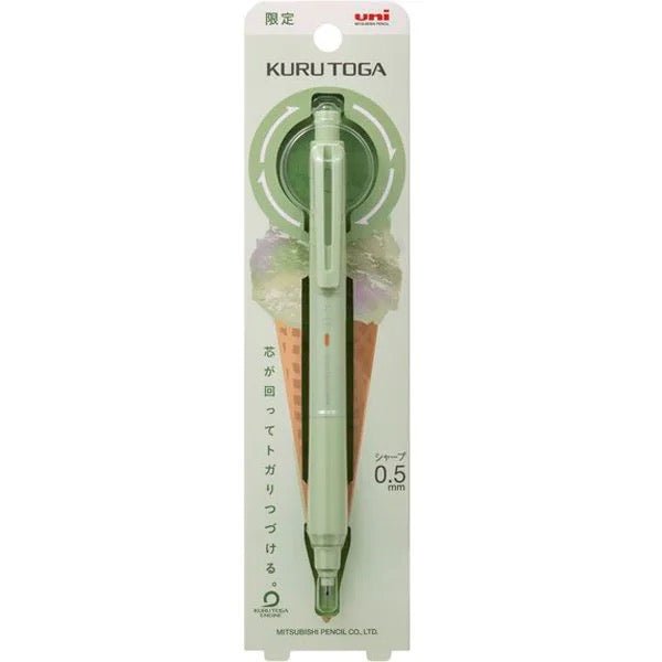 Limited Edition Kuru Toga KS Mechanical Pencil - Gelato Color Collection by Uni Mitsubishi | Smooth Writing for School, Office & Sketching | Ergonomic Design for Comfortable Note-Taking