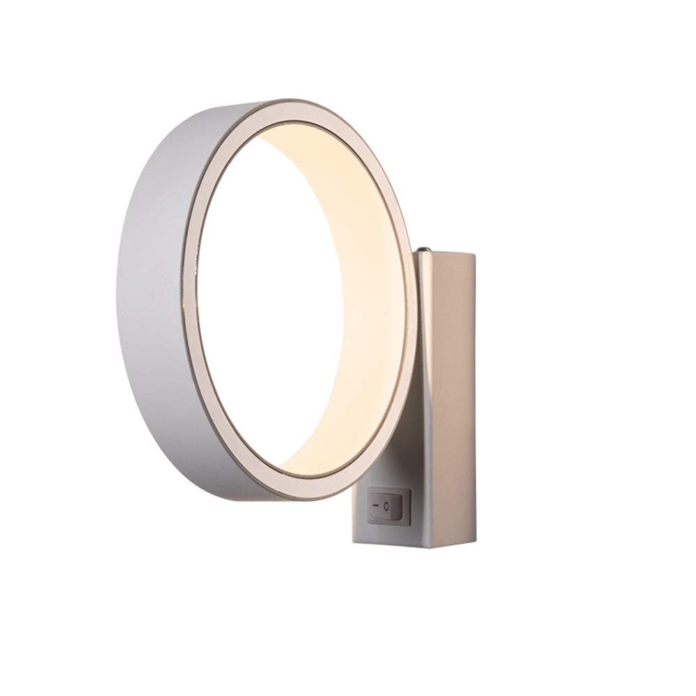 Nordic Style LED Wall Sconce - Adjustable Rotating Aluminum Alloy Wall Mounted Light for Indoor & Outdoor Use - Perfect for Stairs, Corridors, Restaurants, Gardens, Balconies, and Reading Areas