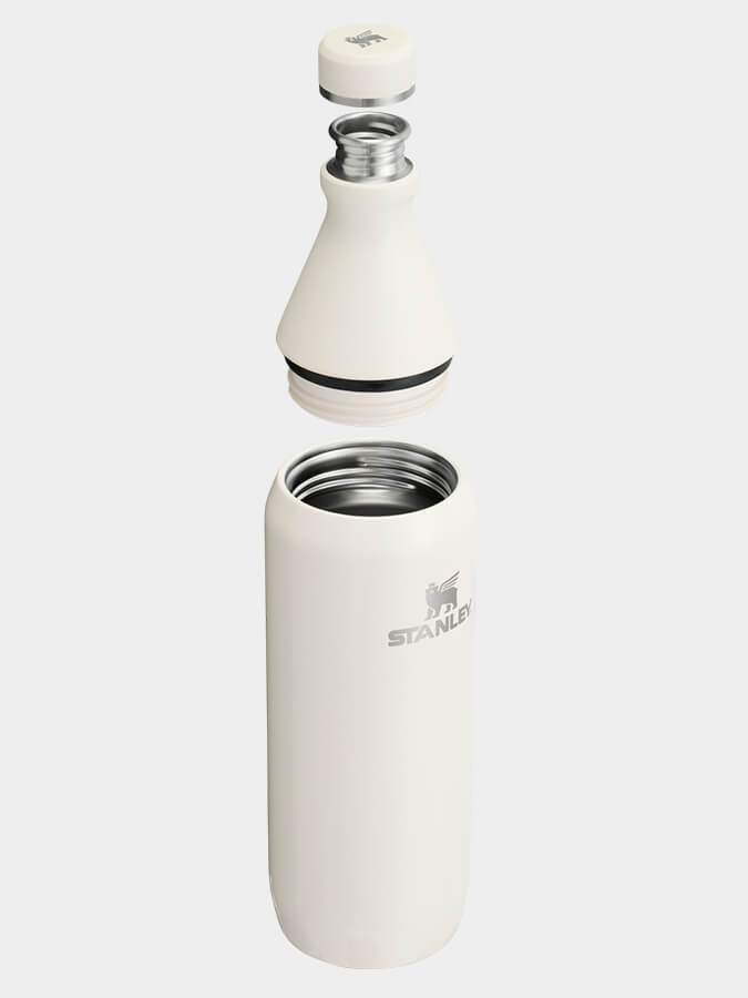 Stanley The All Day Slim Bottle (0.6L/20oz) - Insulated Stainless Steel Water Bottle for Hot & Cold Drinks - Perfect for Hiking, Gym, Office & Outdoor Activities