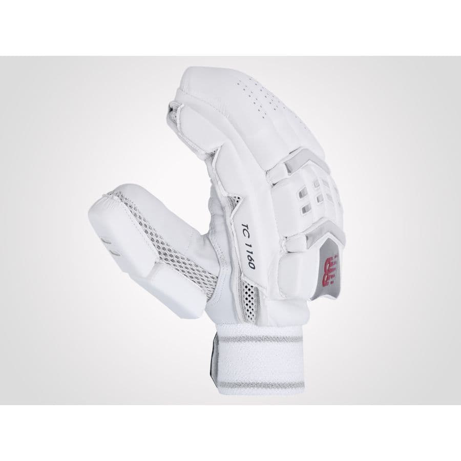 New Balance TC 1160 Youth Cricket Batting Gloves - Lightweight Protective Gear for Junior Players - Perfect for Practice & Matches