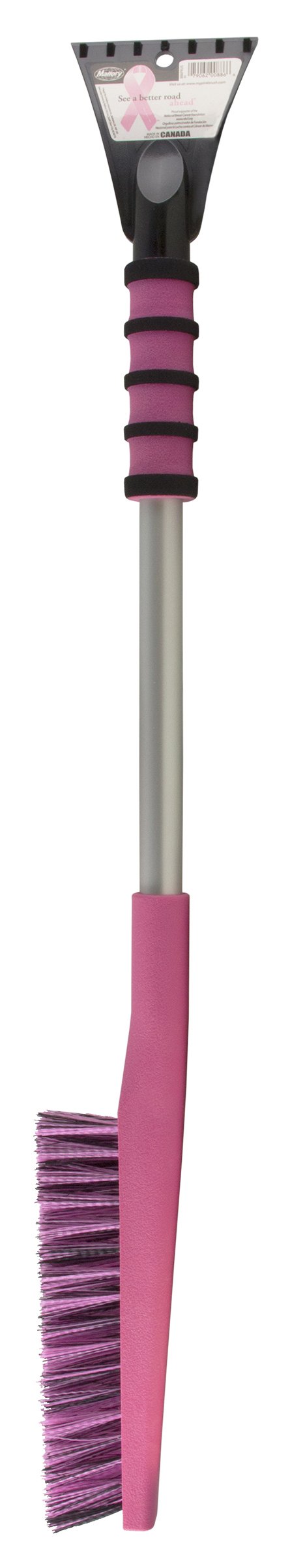886-PKUS Pink Snow Brush with Ice Scraper, 31