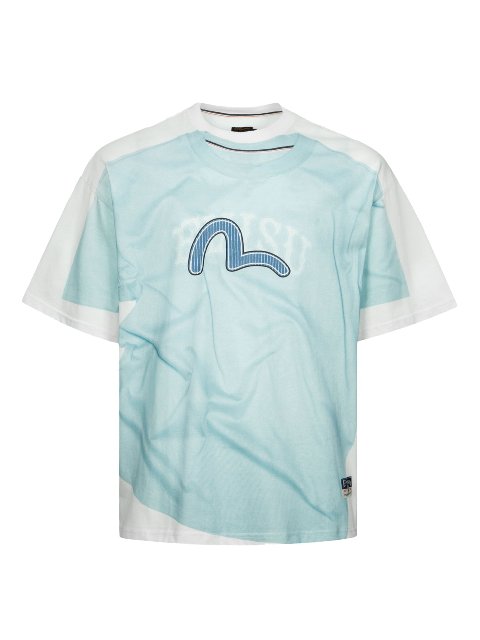 2 in 1 Logo & Seagull Print Loose Fit T-Shirt for Men - Comfortable Casual Wear for Beach, Travel & Everyday Outfits