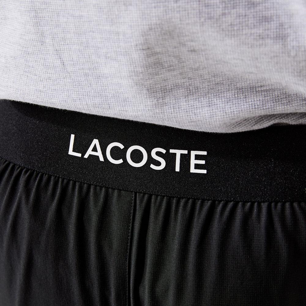 Lacoste Men's Sport Ultra Light Shorts - Breathable Quick-Dry Athletic Shorts for Running, Gym & Casual Wear - Black