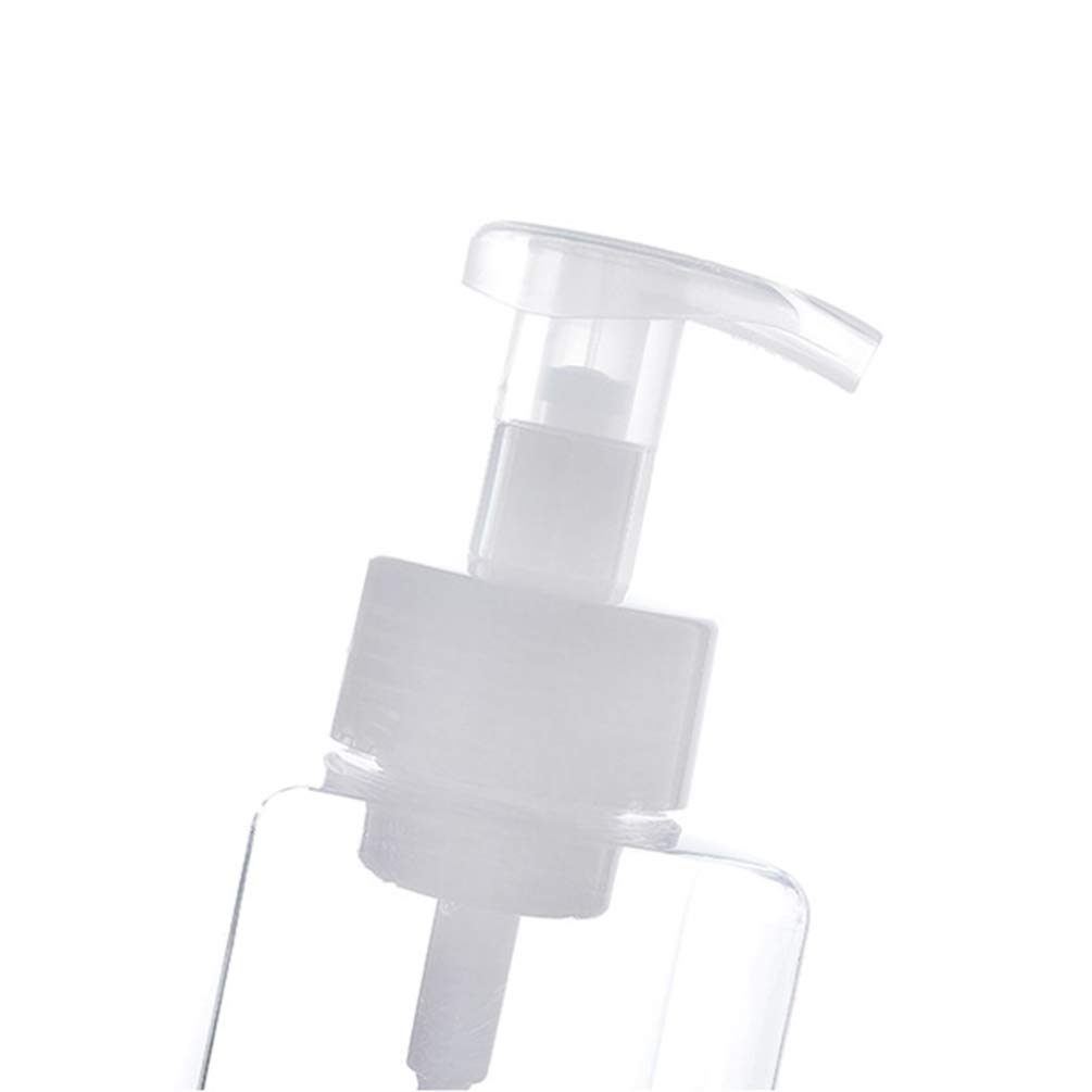 2 Pack Refillable Bubble Maker Bottle Pump Dispenser - Empty Plastic Containers for Soap, Lotion & Liquid - Perfect for Kids Play, Party Favors & DIY Refills