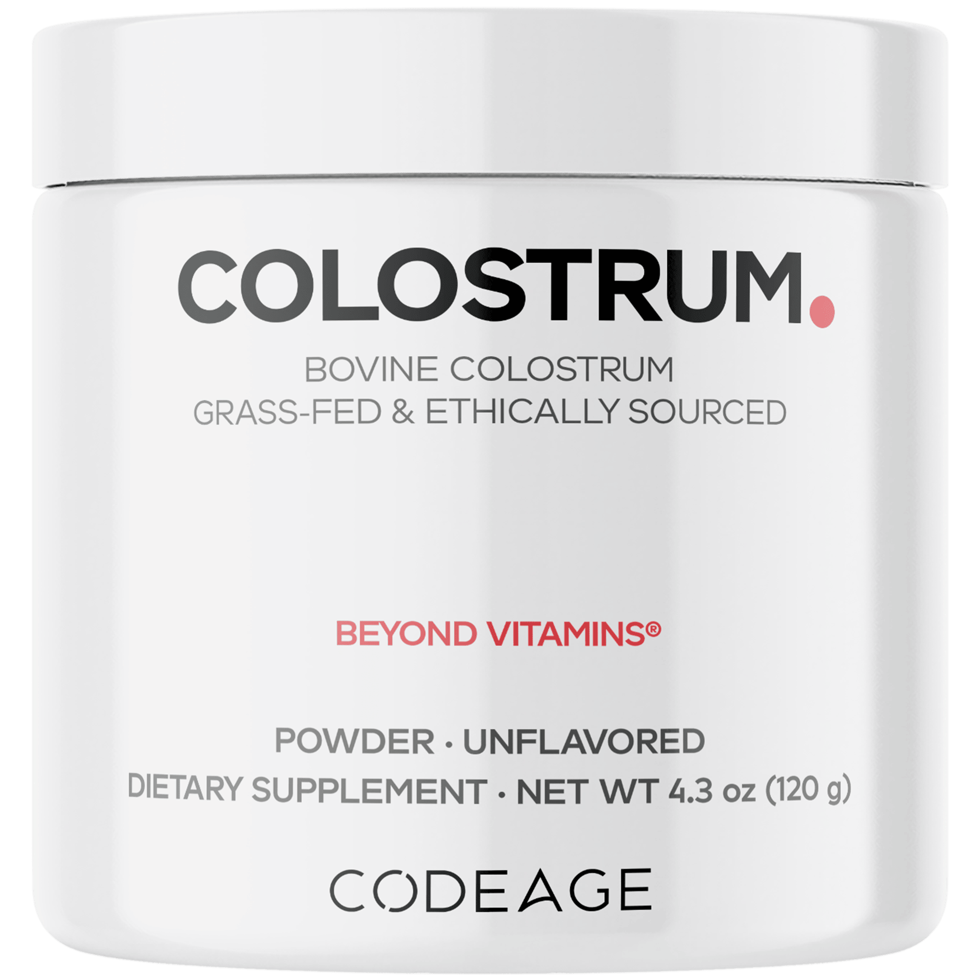 Codeage Colostrum Powder - Premium Bovine Colostrum Supplement for Immune Support, Gut Health & Recovery - Ideal for Athletes, Fitness Enthusiasts & Wellness Seekers
