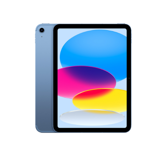 Apple iPad 10th Generation (2022) 10.9-inch 64GB Wi-Fi + Cellular - Sky Blue | Perfect for Work, School & Entertainment On-The-Go