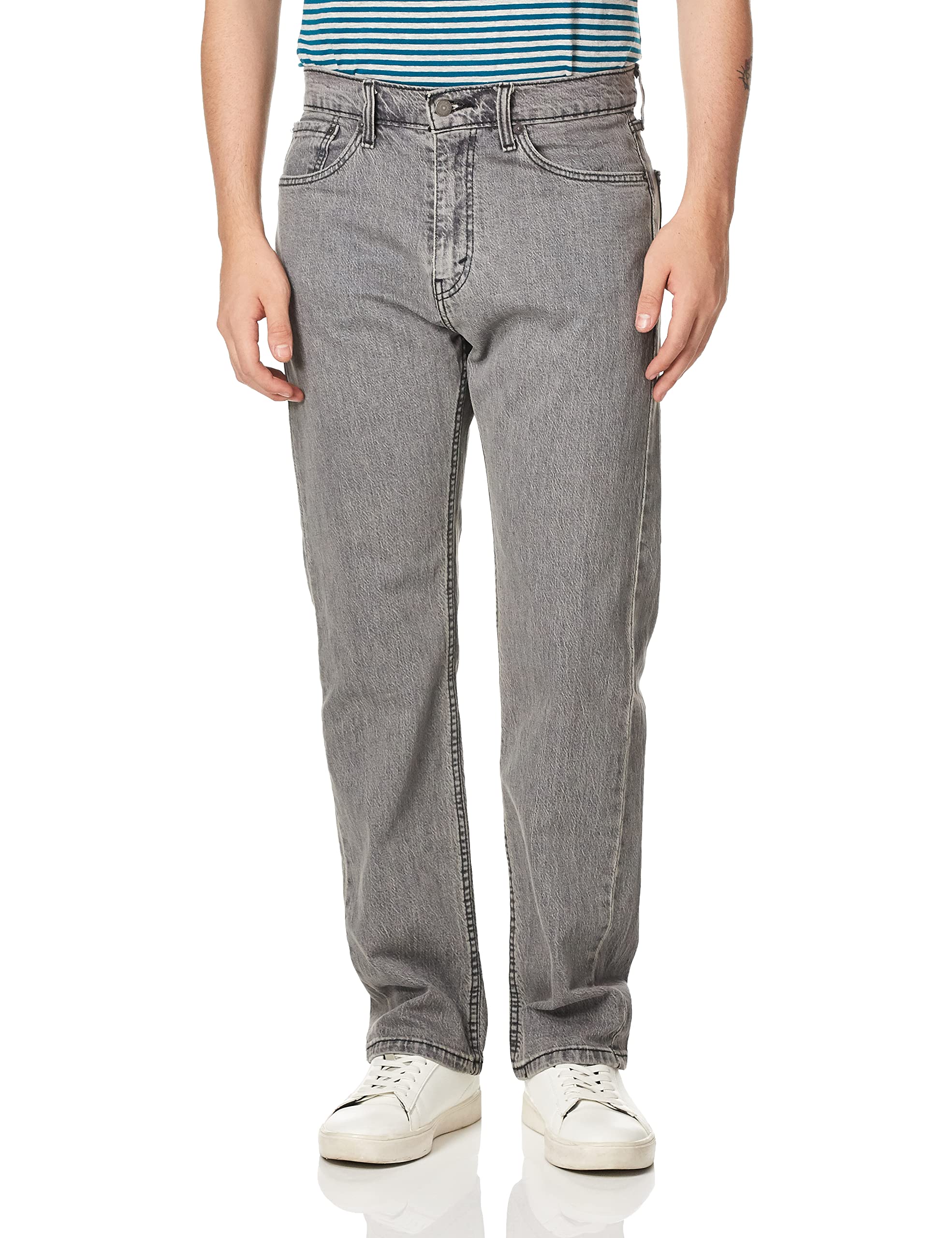 Levi's Men's 505 Regular Fit Jeans for Casual Wear & Everyday Comfort | Classic Denim Pants in Multiple Sizes (Regular, Big & Tall) | Perfect for Work, Weekend Outings & Street Style